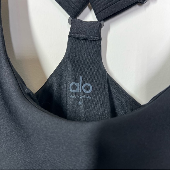 ALO Yoga Airlift Suit Up Bra Black - Picture 6 of 7